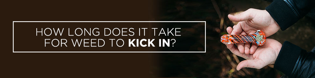 how long does it take for weed to kick in