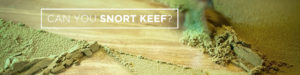 Can you Snort Keef?