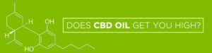 Does CBD oil get you high?